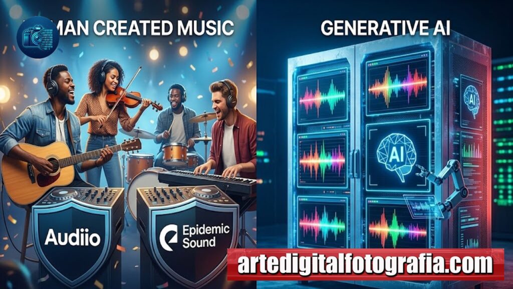 Audiio y Epidemic Sound